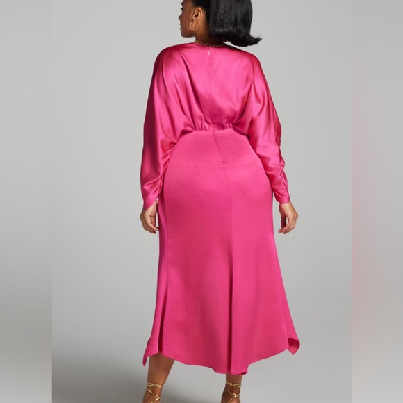 NWT Fuchsia Mermaid Dress | 3X - Picture 3 of 9